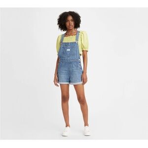 Levi’s Women’s Overall Shorts Shortalls